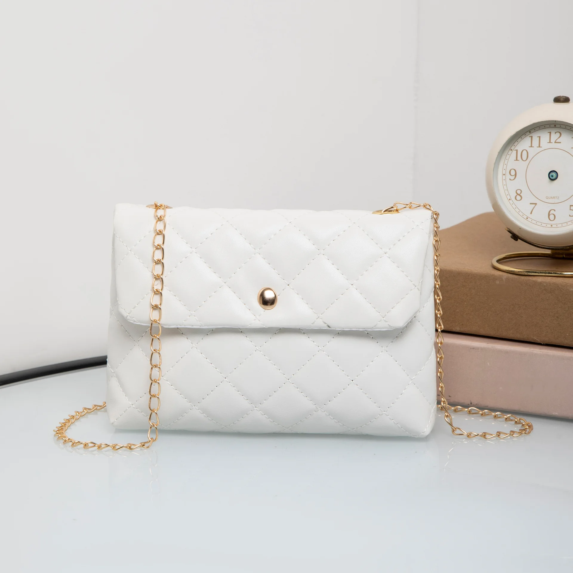 2025 Fashionable Shouler bags  - Chain Crossbody Quilted บทวิจารณ์และราคา
