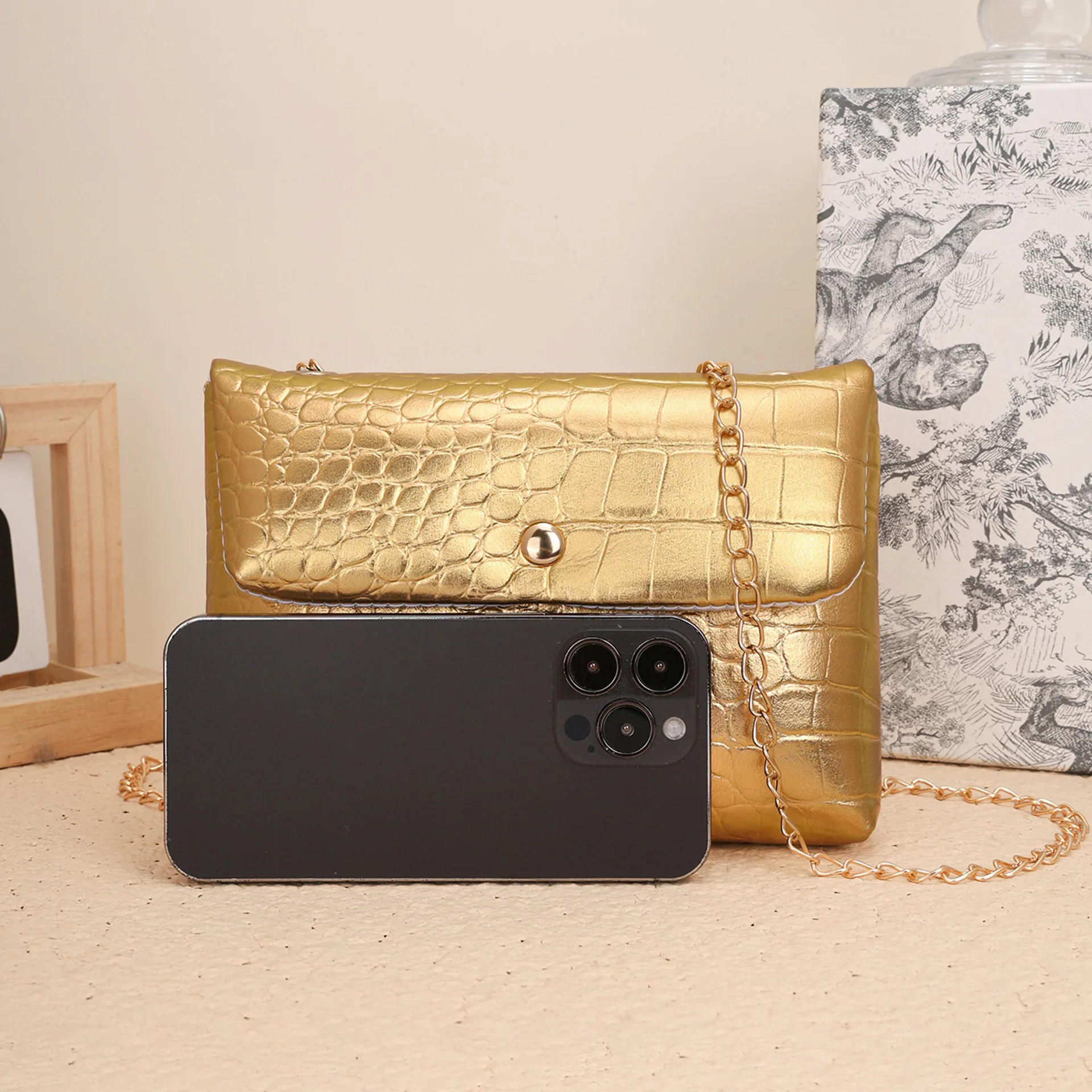 2025 Fashionable Shouler bags  - Chain Crossbody Quilted บทวิจารณ์และราคา