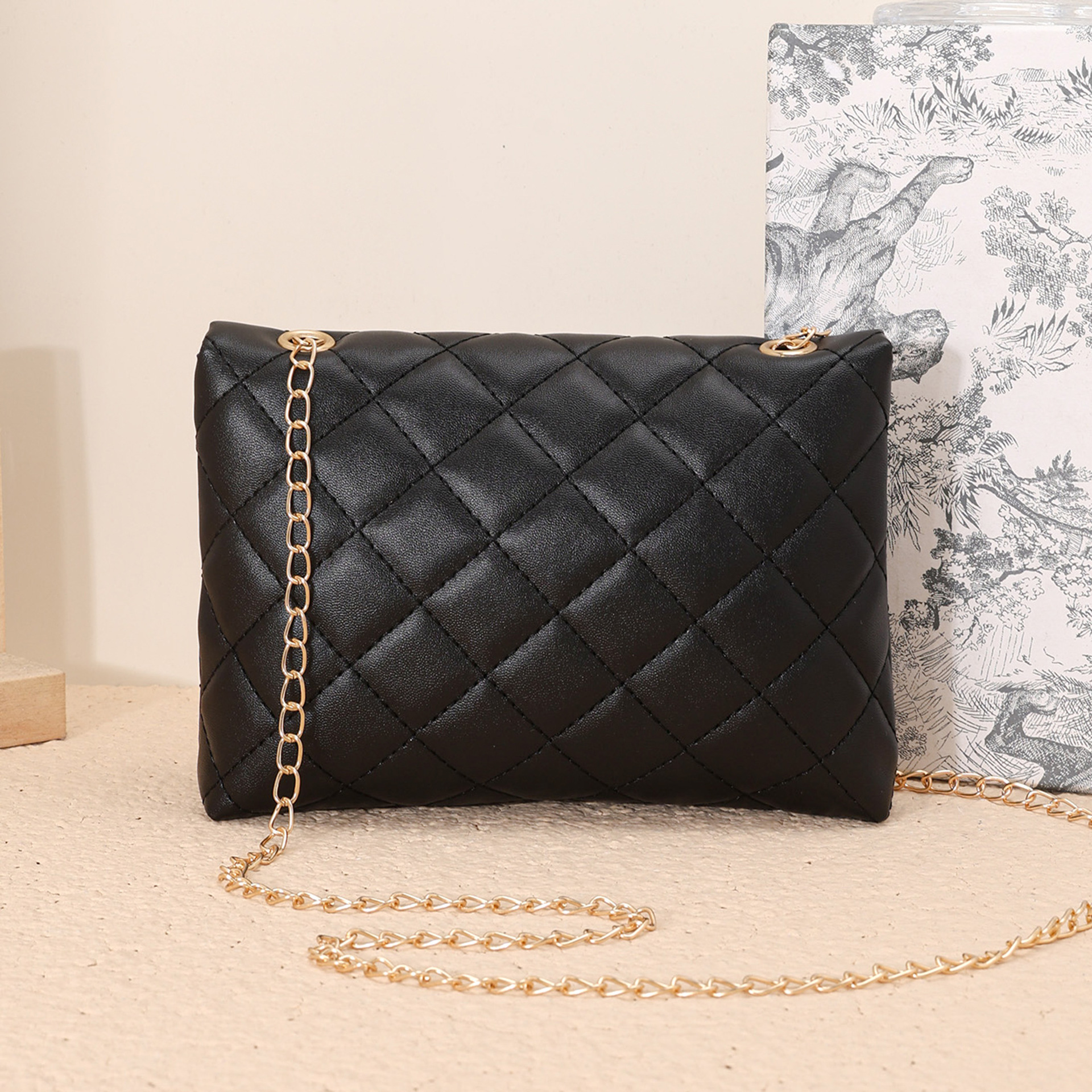 2025 Fashionable Shouler bags  - Chain Crossbody Quilted บทวิจารณ์และราคา