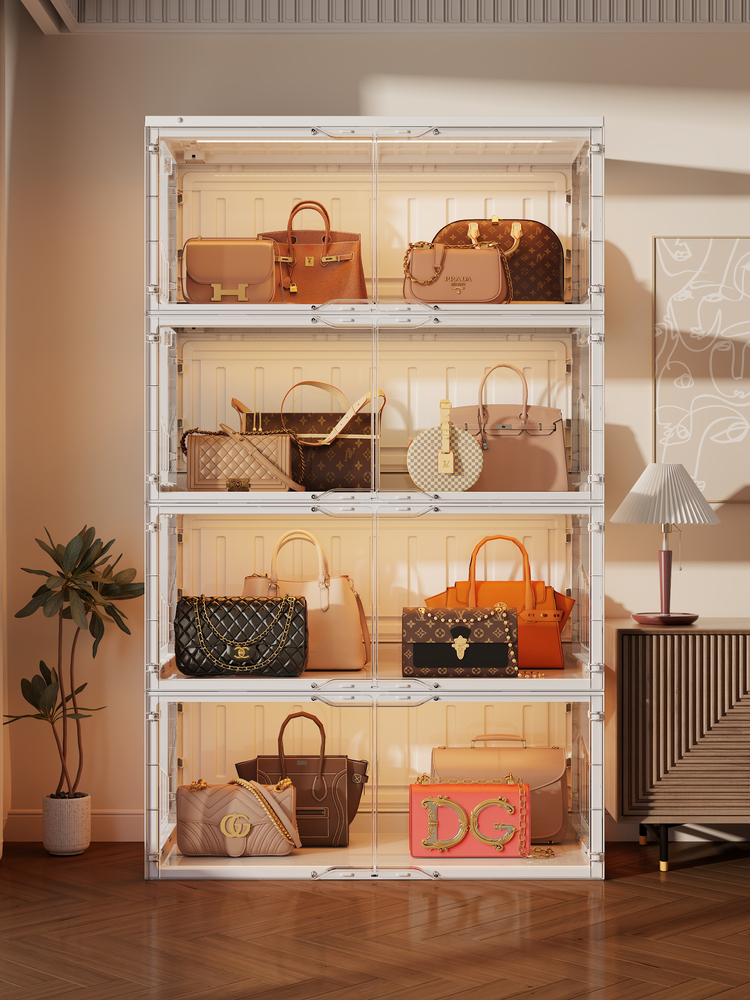 Transparent bag storage cabine - Luxury Bags In Store บทวิจารณ์และราคา