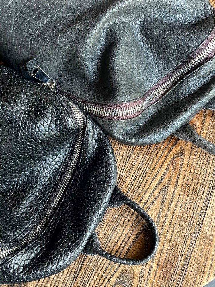 Soft Natural Sheepskin Casual  - Genuine Leather Backpack บทวิจารณ์และราคา