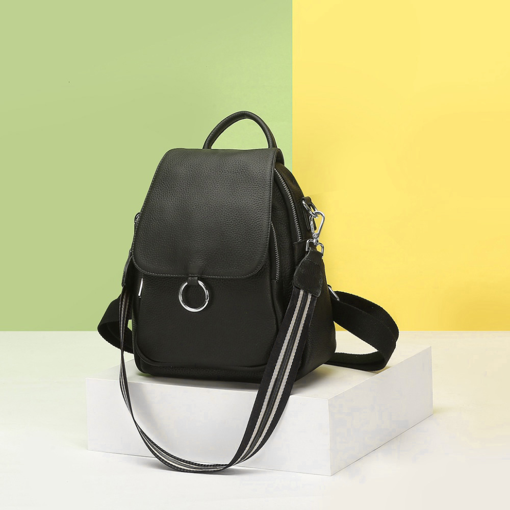 Zency New Fashion Women Backpa - Genuine Leather Backpack บทวิจารณ์และราคา