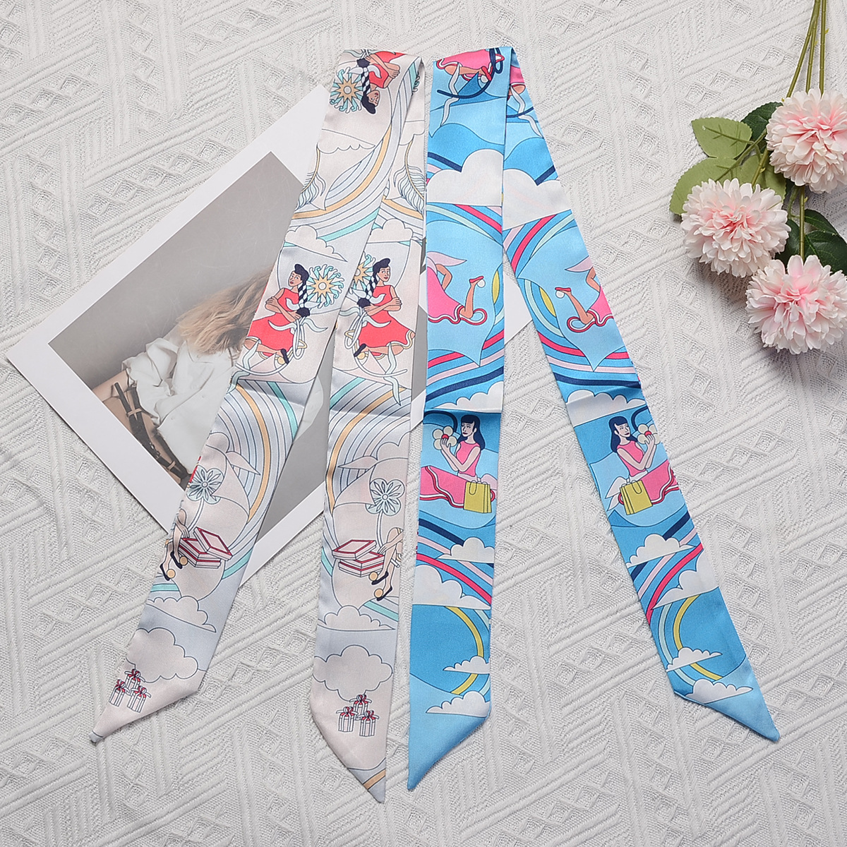 Women Hair Scarf 2024 New Bran - Luxury Bags Store บทวิจารณ์และราคา