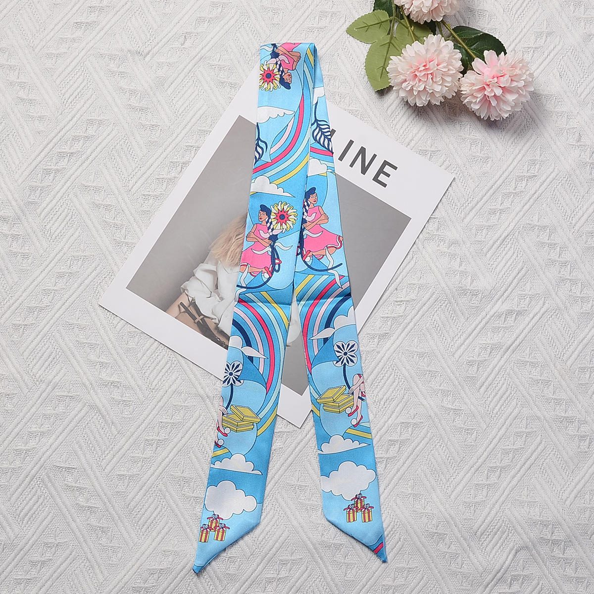 Women Hair Scarf 2024 New Bran - Luxury Bags Store บทวิจารณ์และราคา
