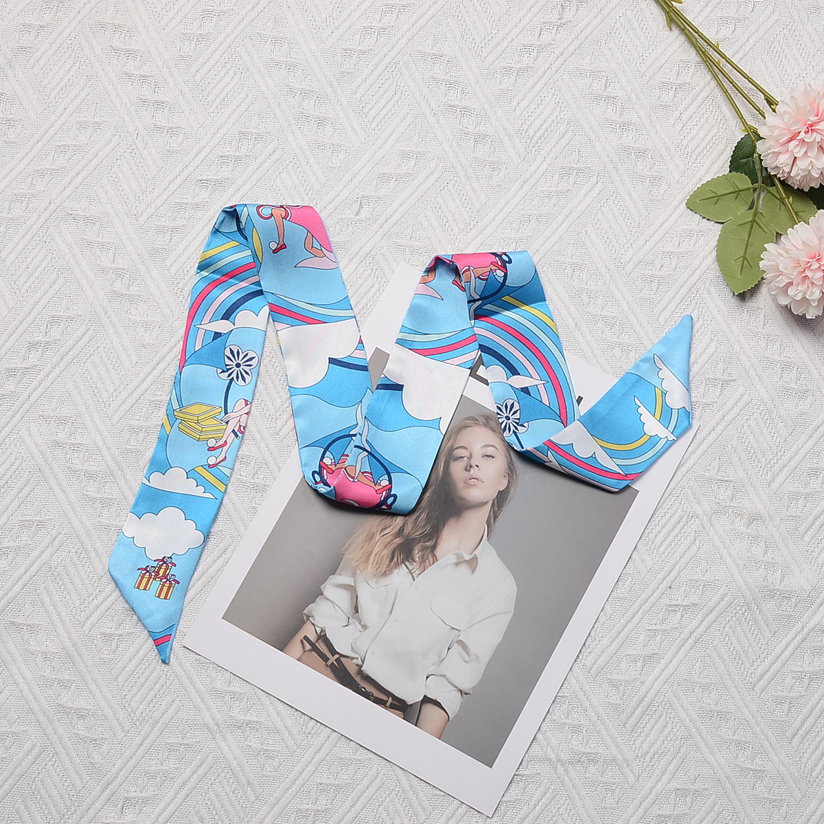 Women Hair Scarf 2024 New Bran - Luxury Bags Store บทวิจารณ์และราคา