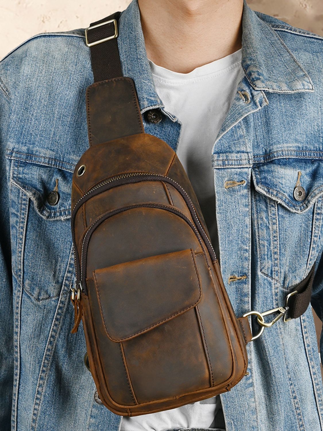 Designer Luxury Multifunction  - Genuine Leather Backpack บทวิจารณ์และราคา