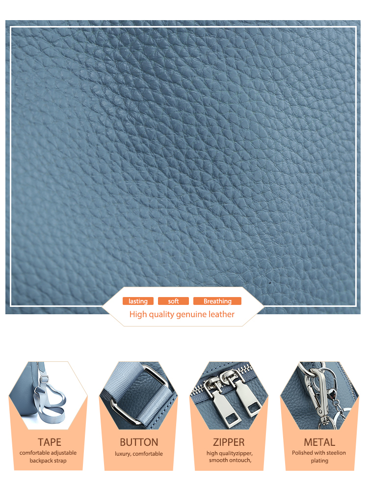 Zency Women's Genuine Leather  - Genuine Leather Backpack บทวิจารณ์และราคา
