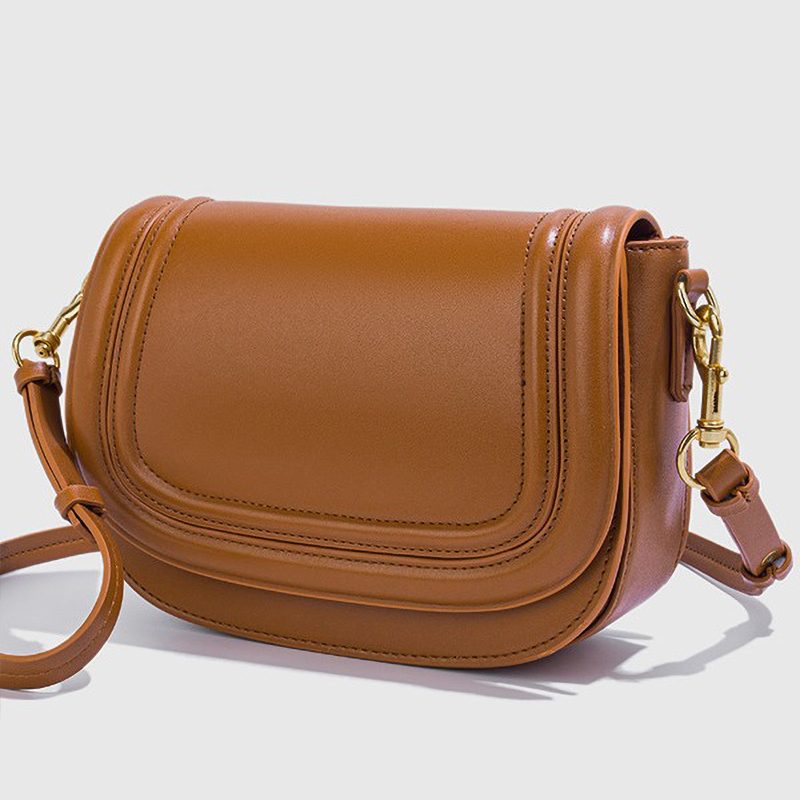 Minimalist Stitched Saddle Cro - Luxury Bags Vegan Leather บทวิจารณ์และราคา