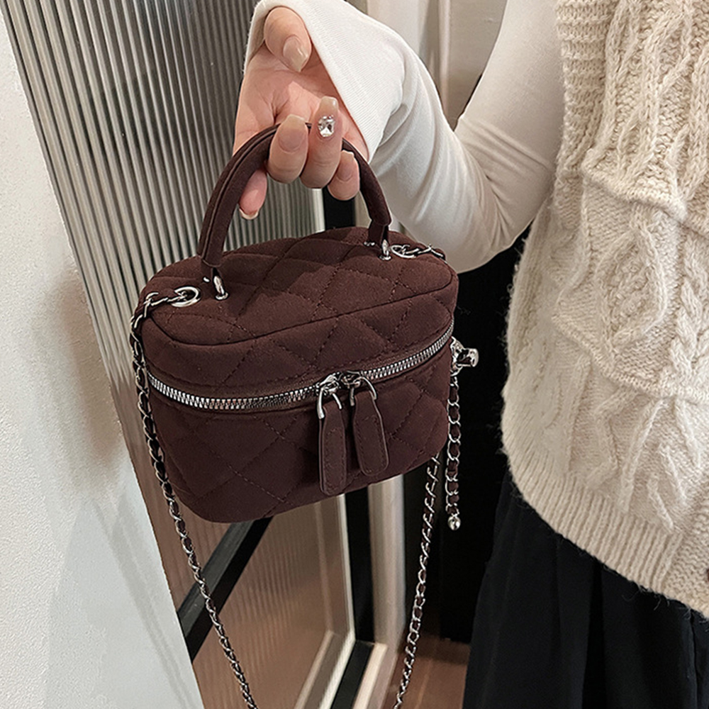 Fashion Mini Box Women Bag NEW - Chain Crossbody Quilted บทวิจารณ์และราคา