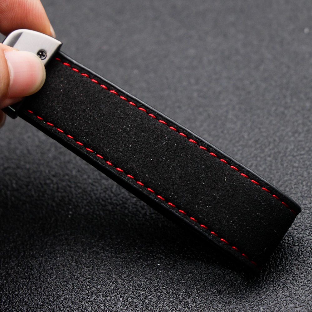 Suede Leather Car Keychain Hig - Luxury Xmas Bags บทวิจารณ์และราคา