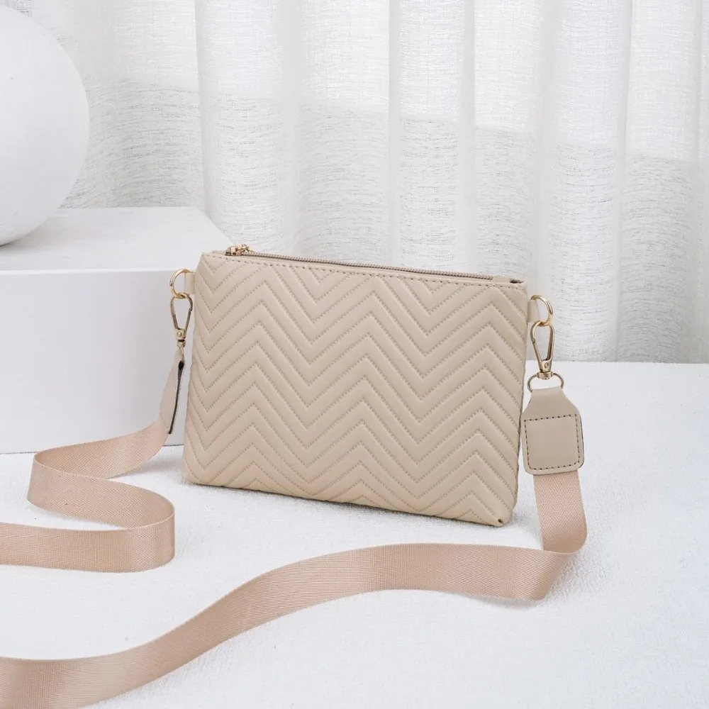 Minimalist Quilted Chain Cross - Chain Crossbody Quilted บทวิจารณ์และราคา