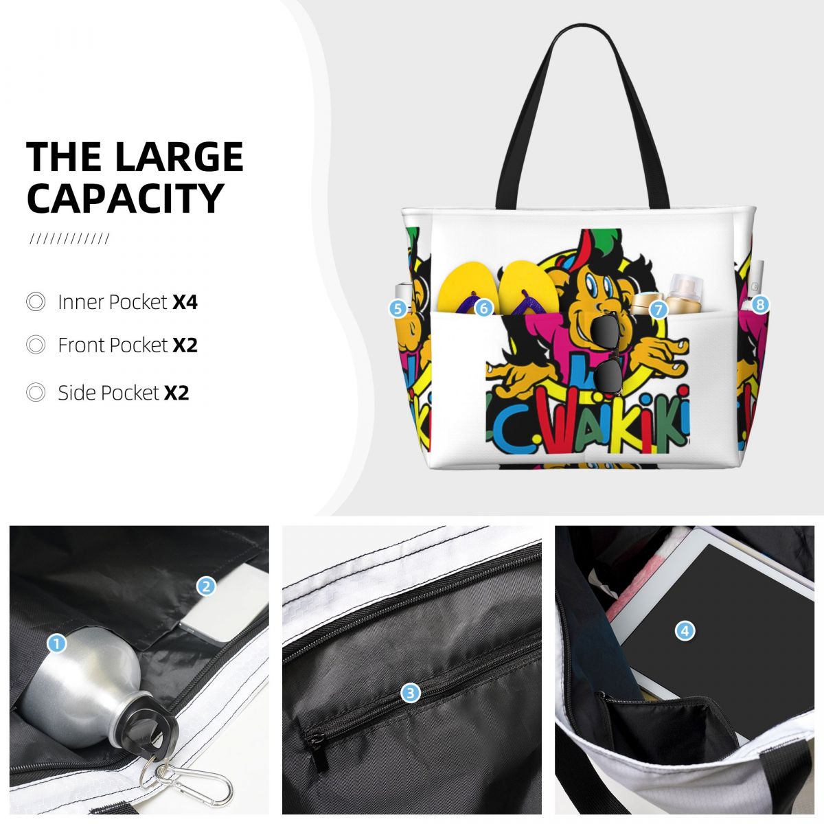 Monkey Lc Waikiki Singe Beach  - Luxury Yoga Bags บทวิจารณ์และราคา
