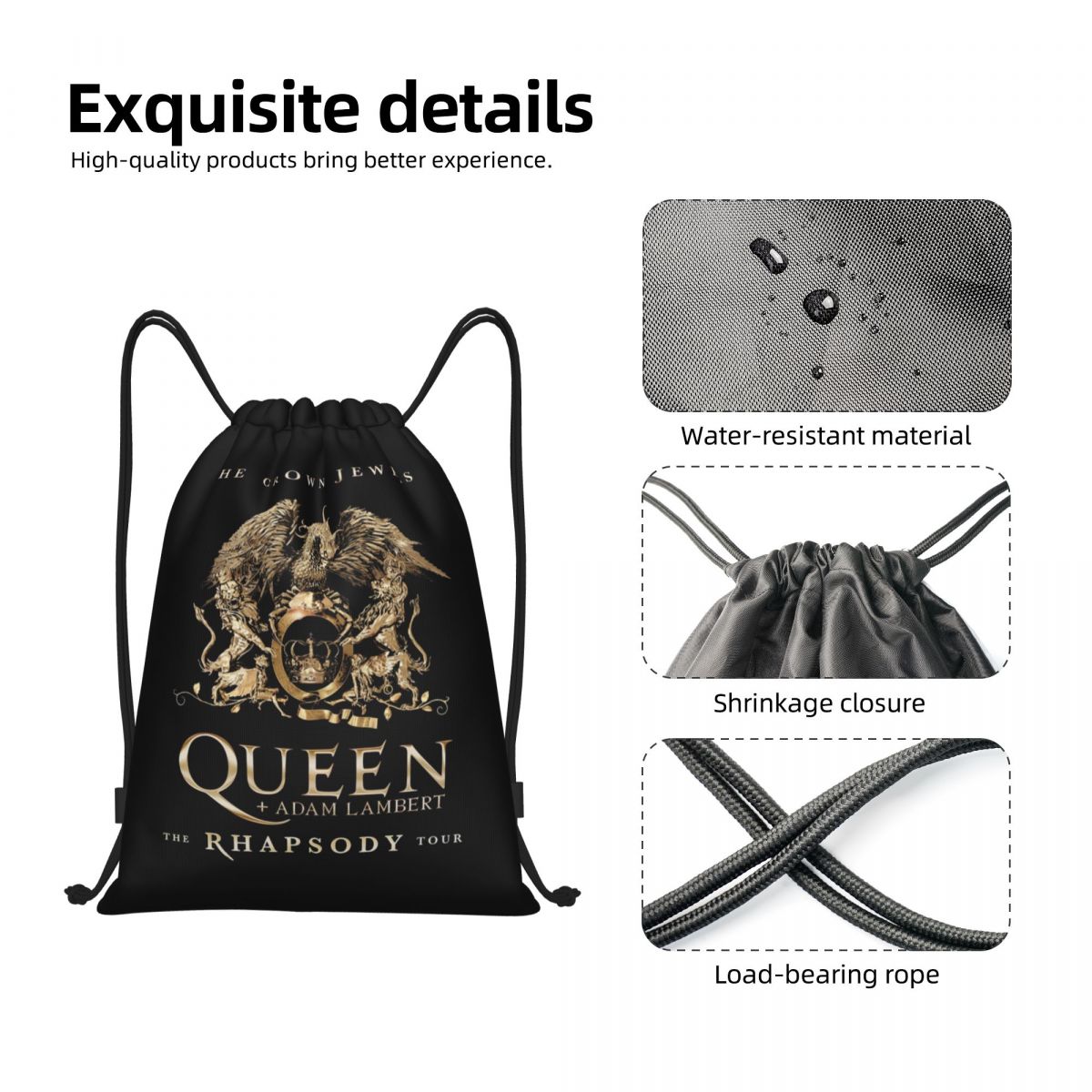 Custom Freddie Mercury Crown D - Luxury Yoga Bags บทวิจารณ์และราคา