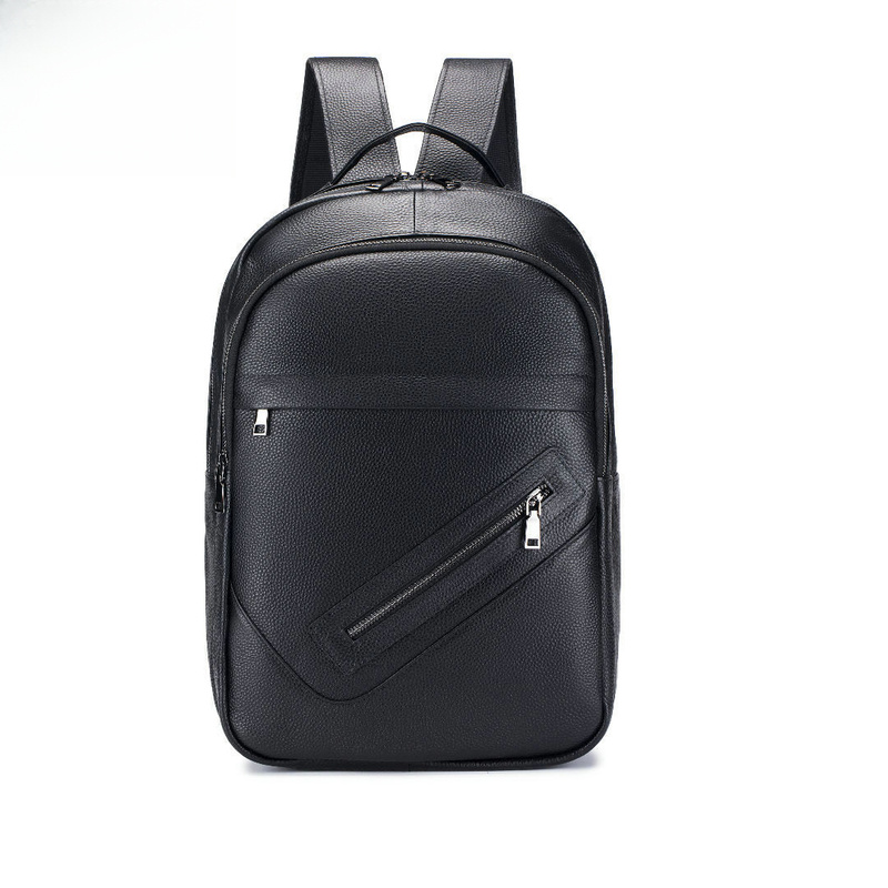 Super Leather Double Shoulder  - Genuine Leather Backpack บทวิจารณ์และราคา