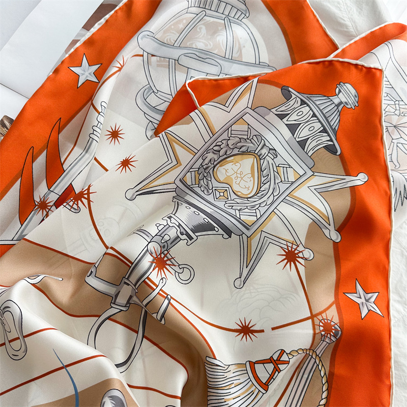 Luxury Brand Scarf Large Silk  - Luxury Bags Store บทวิจารณ์และราคา