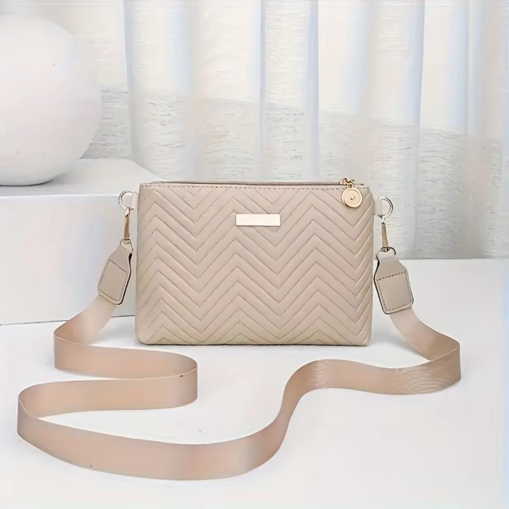Minimalist Quilted Chain Cross - Chain Crossbody Quilted บทวิจารณ์และราคา