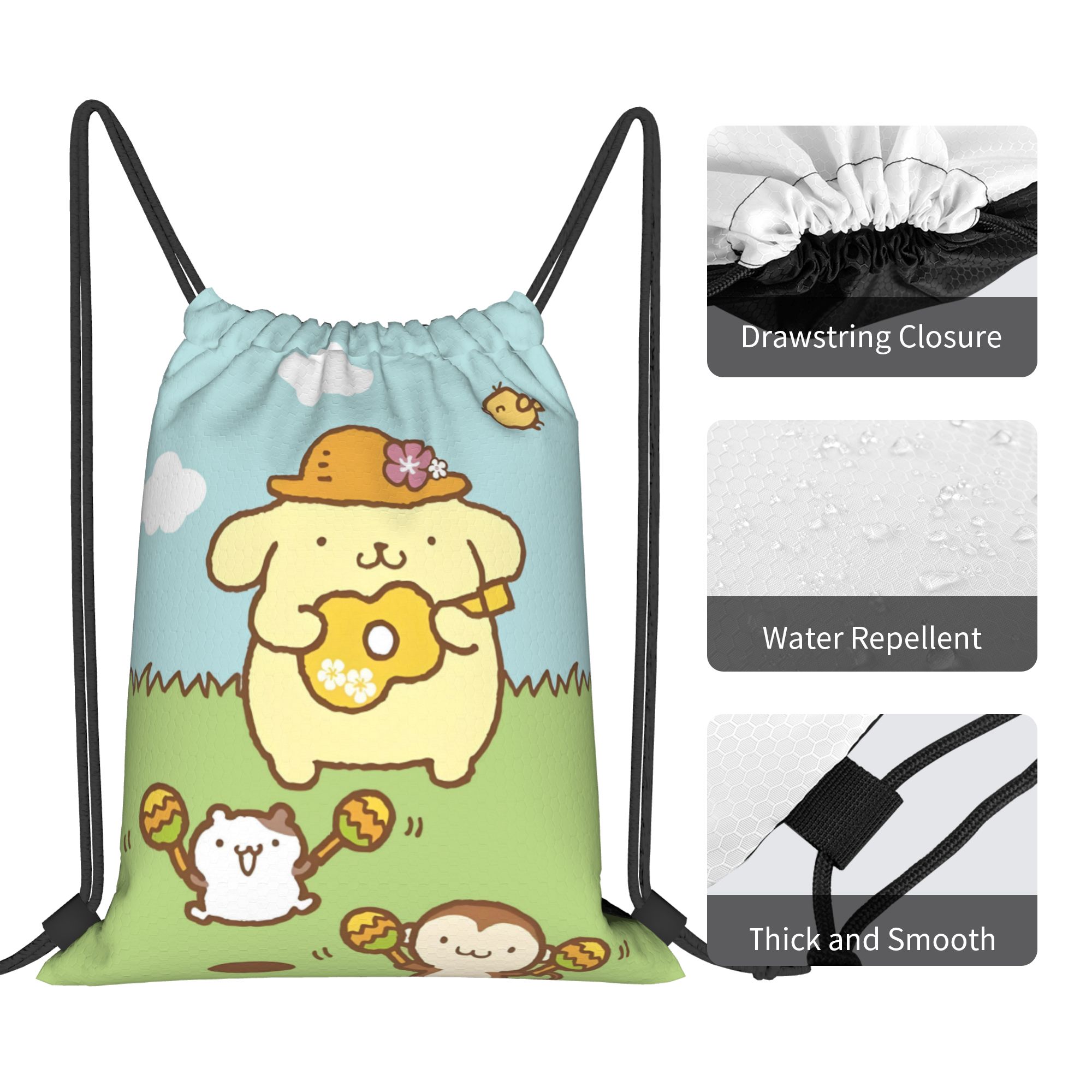 Custom P-Pompompurines Drawstr - Luxury Yoga Bags บทวิจารณ์และราคา