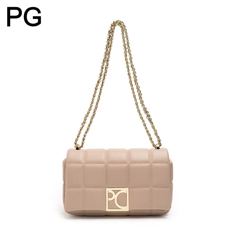 PG Crossbody Bag For Women Lux - Chain Crossbody Quilted บทวิจารณ์และราคา