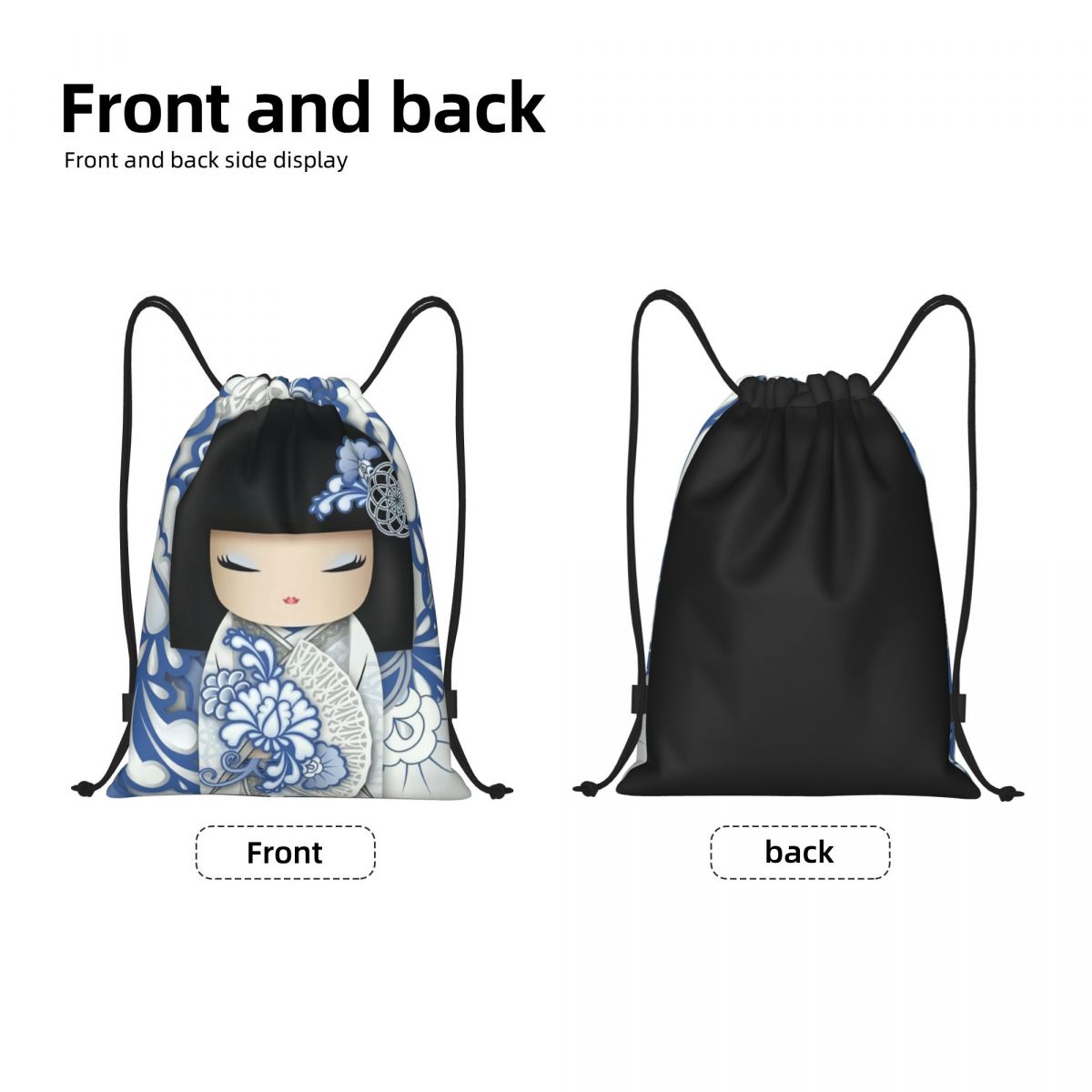 Custom Japanese Girl Sakura Ko - Luxury Yoga Bags บทวิจารณ์และราคา