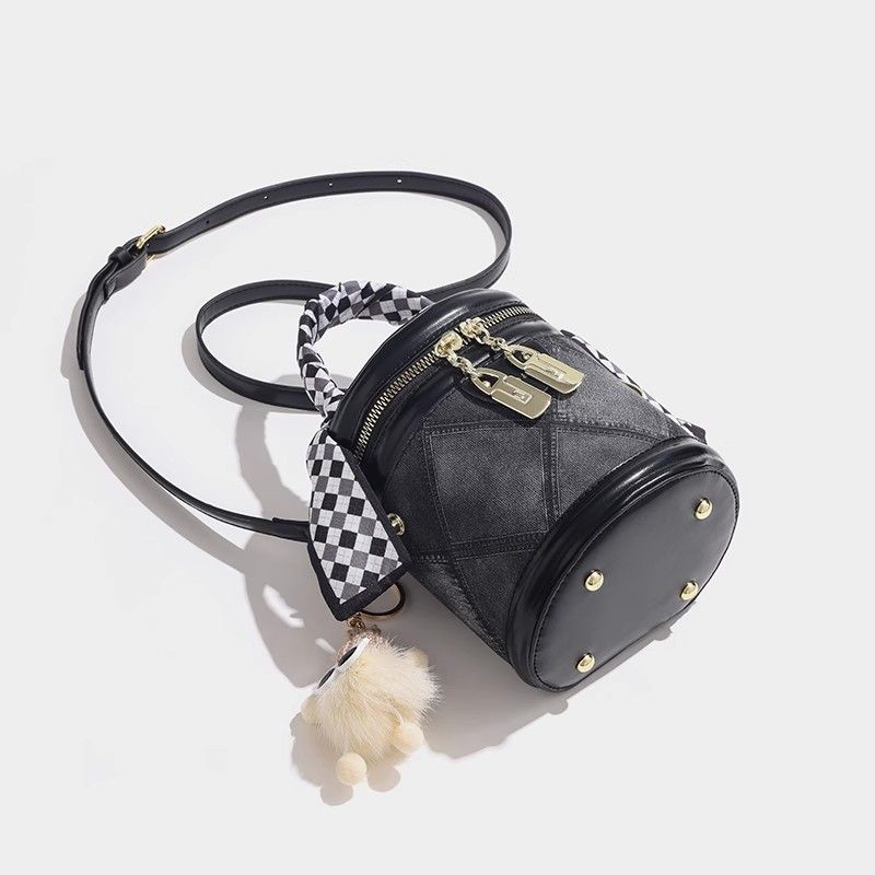 JIAERDI Retro Quilted Ribbon H - Chain Crossbody Quilted บทวิจารณ์และราคา