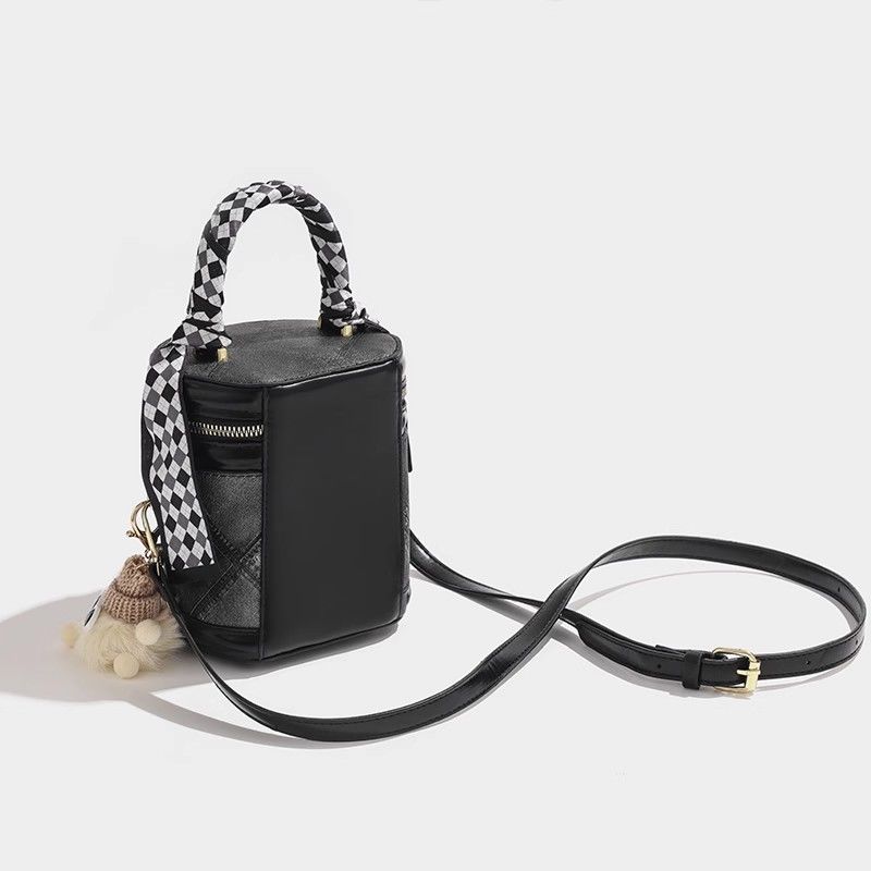 JIAERDI Retro Quilted Ribbon H - Chain Crossbody Quilted บทวิจารณ์และราคา