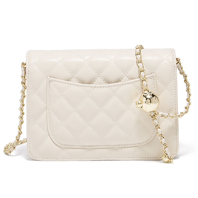 FOXER 2026 Women White Quilted - Chain Crossbody Quilted บทวิจารณ์และราคา