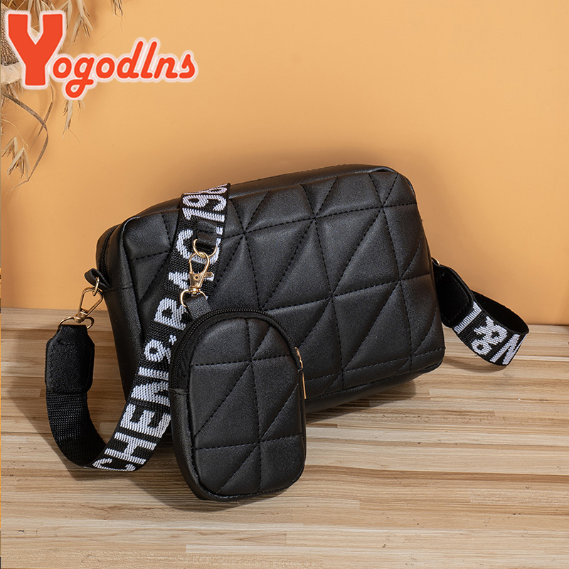 Yogodlns Brand Crossbody Bags  - Chain Crossbody Quilted บทวิจารณ์และราคา