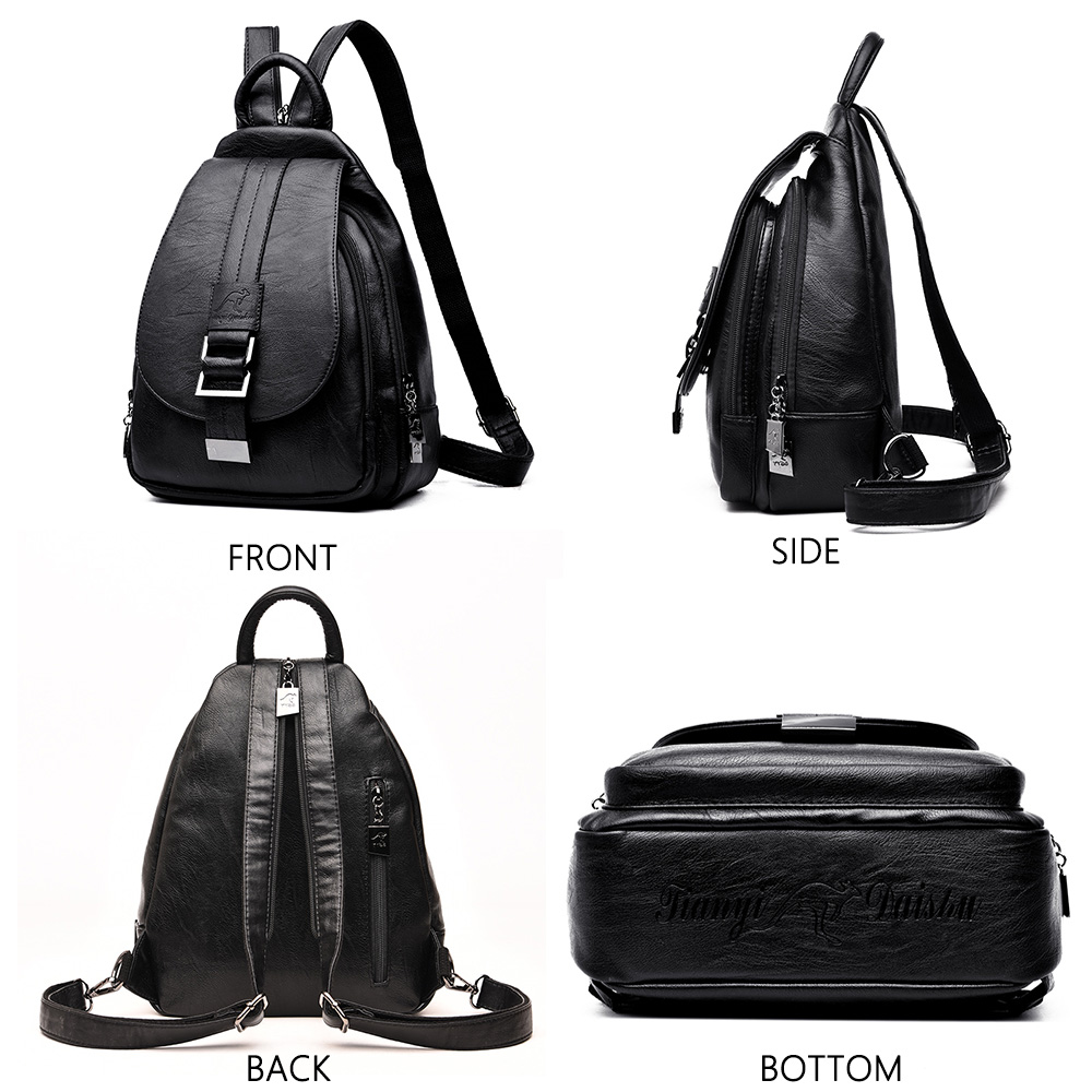 Designer Backpacks Women Leath - Genuine Leather Backpack บทวิจารณ์และราคา