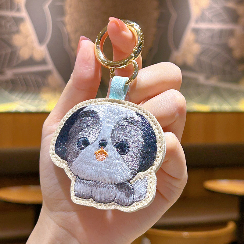 Embroidery Keychain Cute Rabbi - Luxury Xmas Bags บทวิจารณ์และราคา