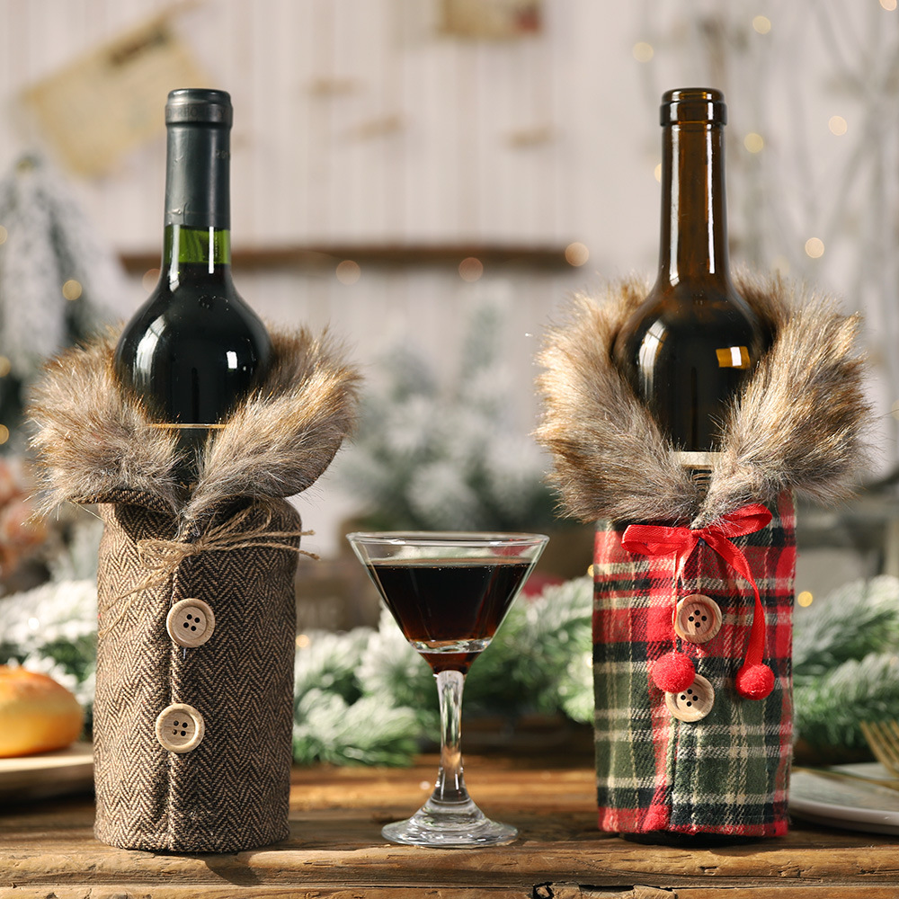 Luxury Christmas Wine Bottle C - Luxury Xmas Bags บทวิจารณ์และราคา