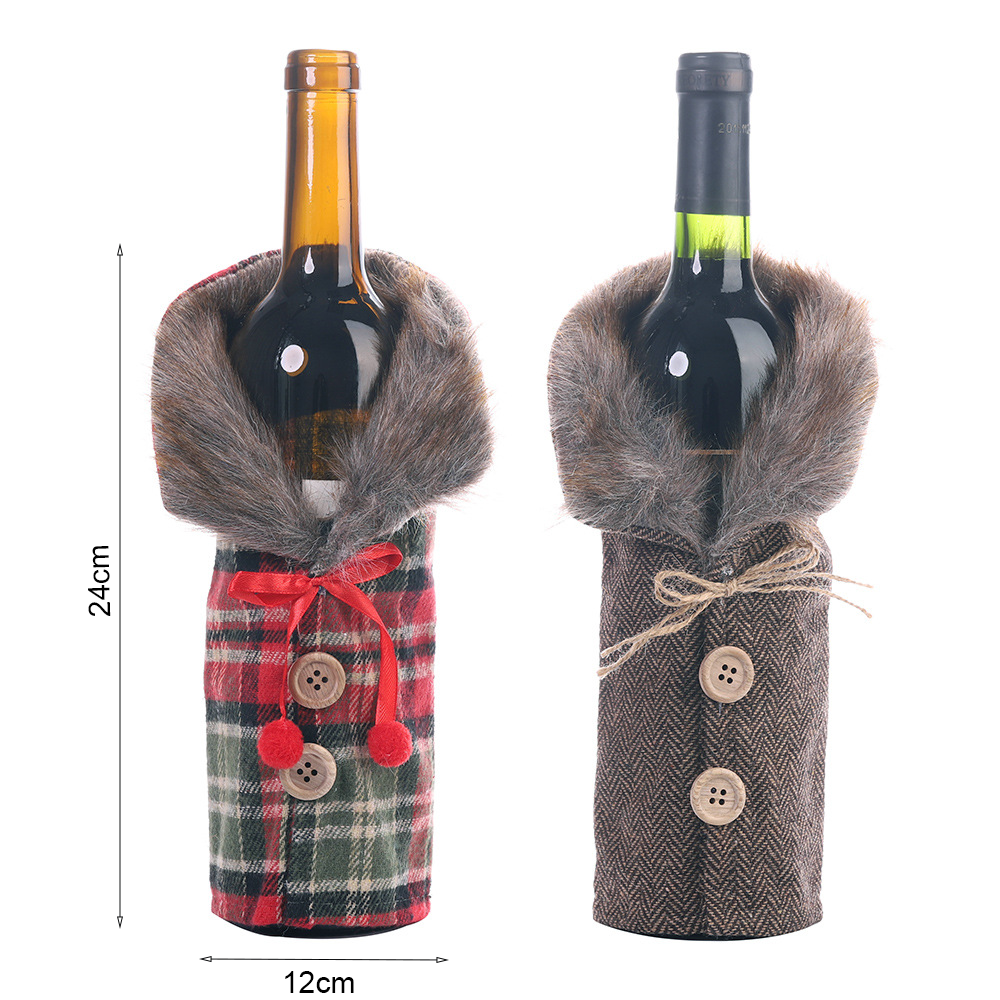 Luxury Christmas Wine Bottle C - Luxury Xmas Bags บทวิจารณ์และราคา