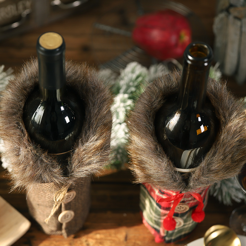Luxury Christmas Wine Bottle C - Luxury Xmas Bags บทวิจารณ์และราคา