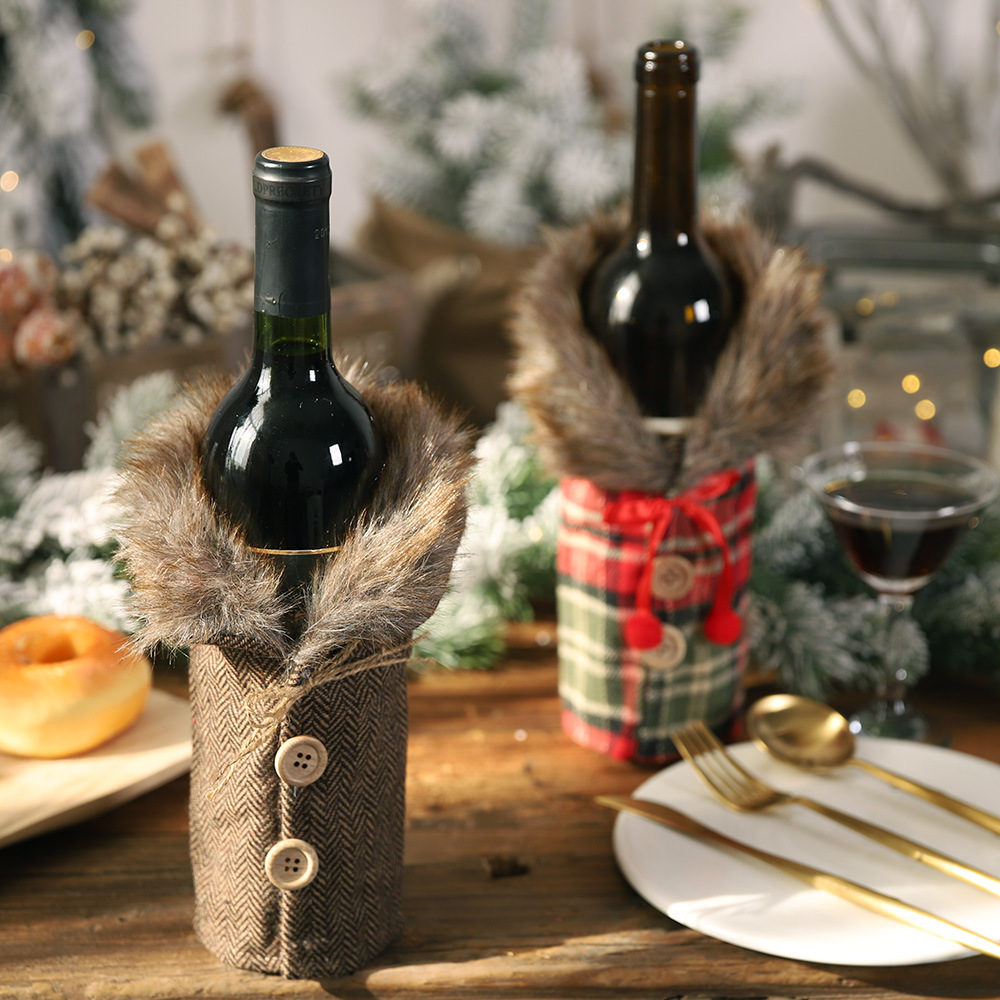Luxury Christmas Wine Bottle C - Luxury Xmas Bags บทวิจารณ์และราคา