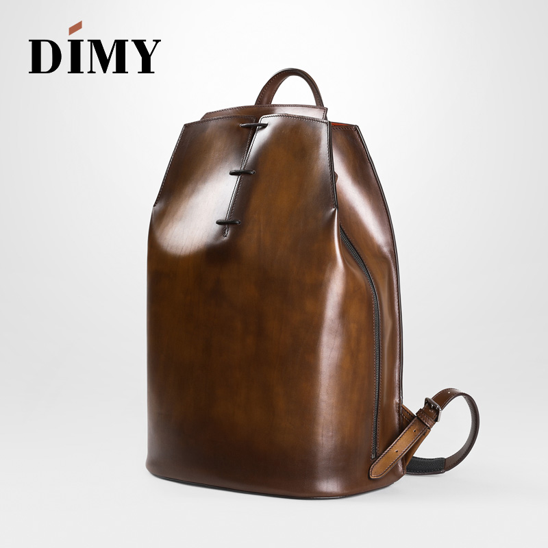 DIMY 2025 new men's genuine le - Genuine Leather Backpack บทวิจารณ์และราคา