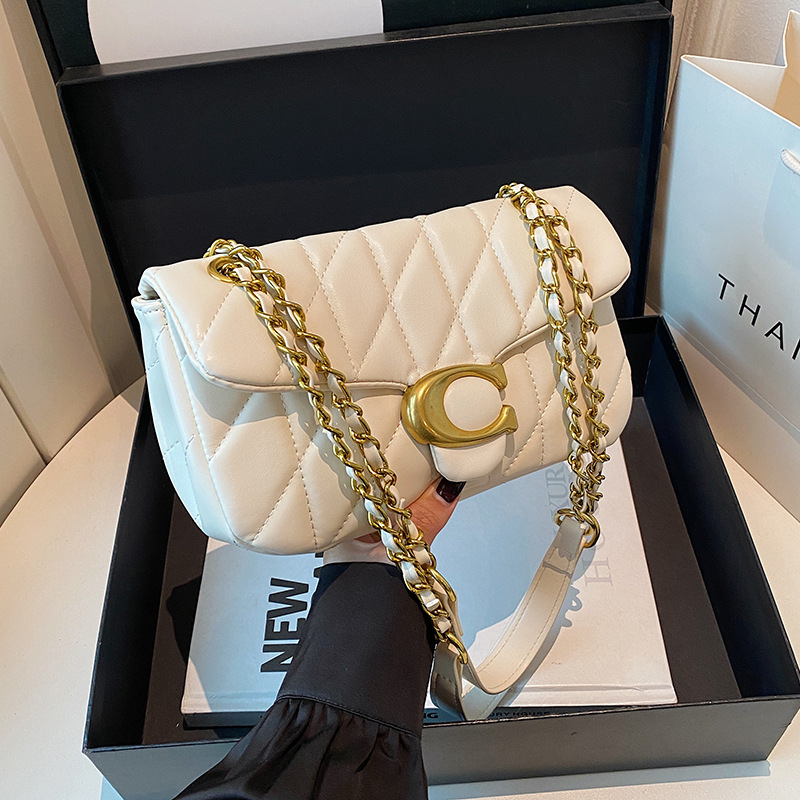 High-end women's handbag fashi - Chain Crossbody Quilted บทวิจารณ์และราคา