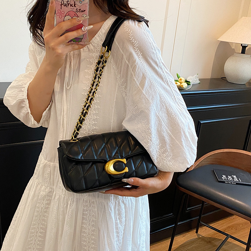 High-end women's handbag fashi - Chain Crossbody Quilted บทวิจารณ์และราคา