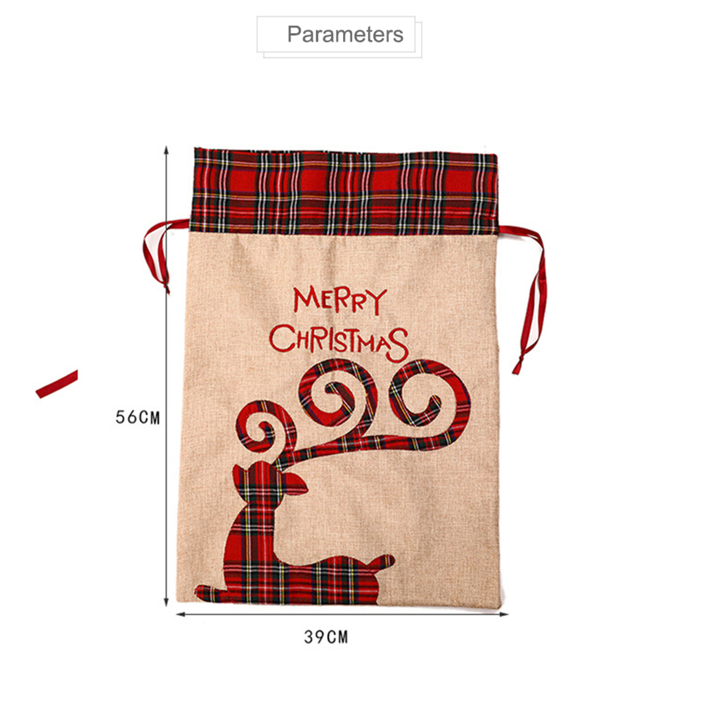 Large Christmas Gift Bag Draws - Luxury Xmas Bags บทวิจารณ์และราคา