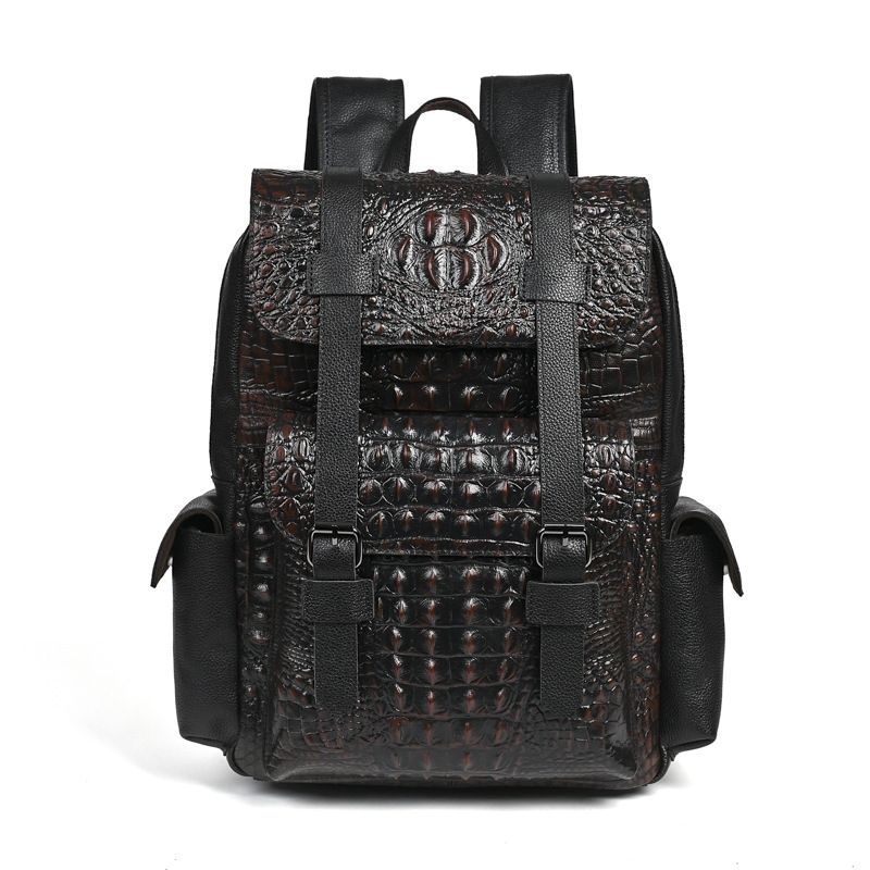 2026 New Fashion Alligator Bra - Genuine Leather Backpack บทวิจารณ์และราคา