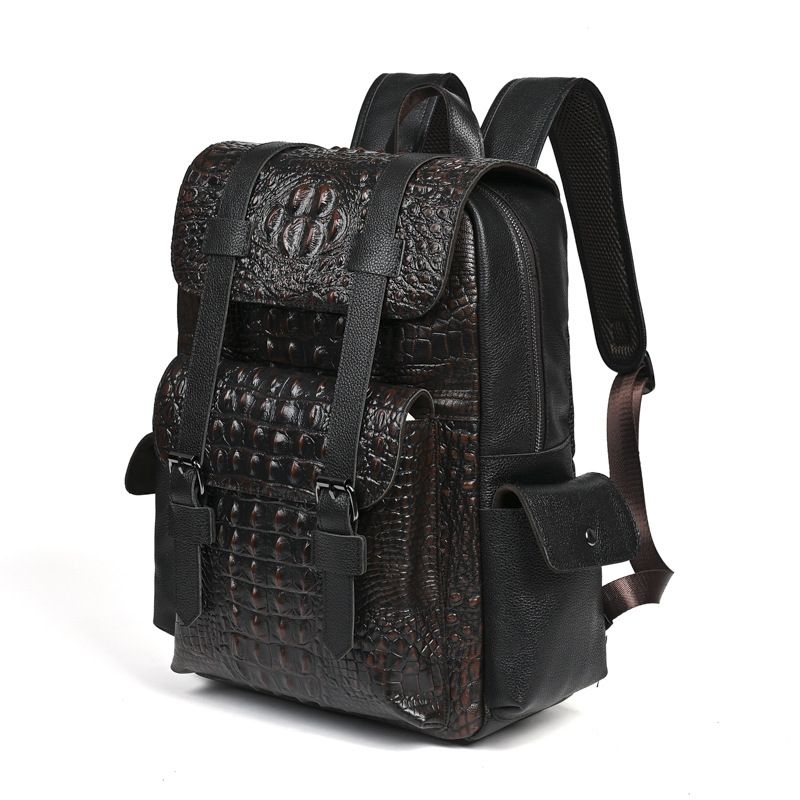 2026 New Fashion Alligator Bra - Genuine Leather Backpack บทวิจารณ์และราคา