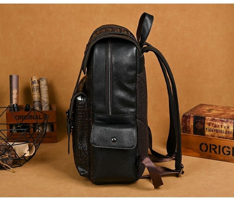 2026 New Fashion Alligator Bra - Genuine Leather Backpack บทวิจารณ์และราคา
