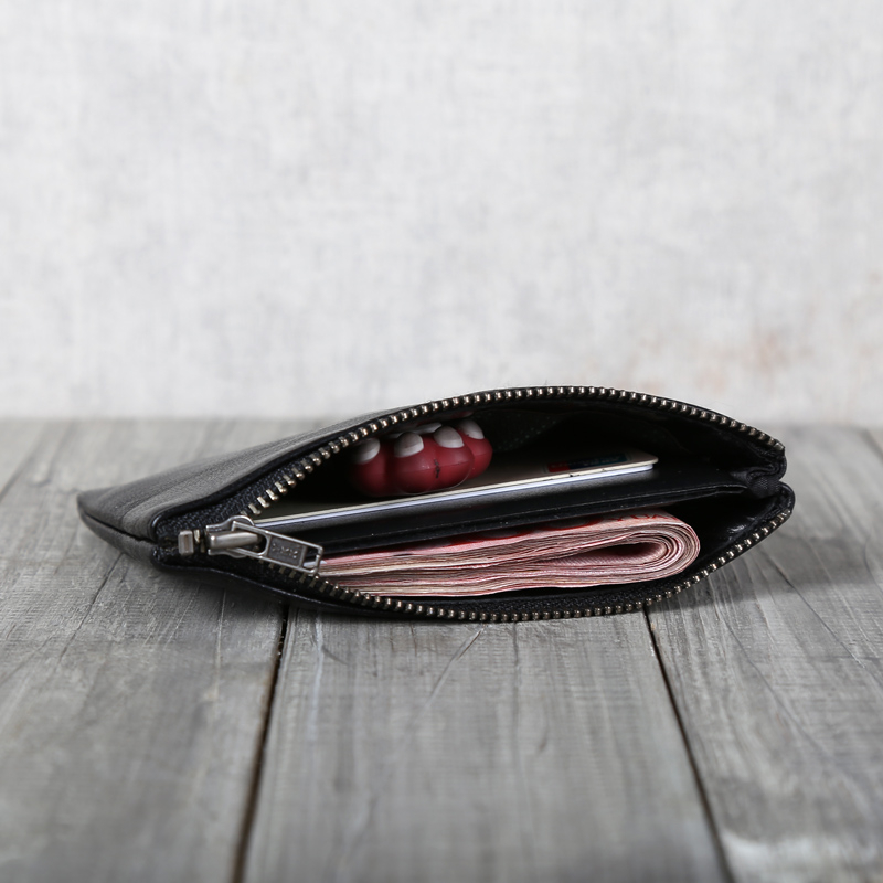 Slim Zipper Short Wallets Ladi - Luxury Bags Consignment บทวิจารณ์และราคา
