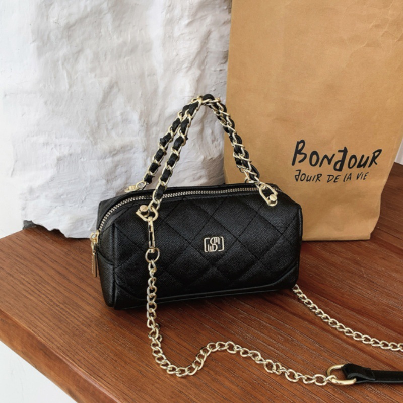 Women Vintage Handbag 2026 New - Chain Crossbody Quilted บทวิจารณ์และราคา