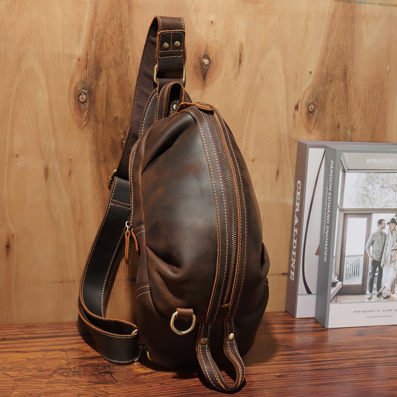 Fashion Design Luxury Men's Sl - Genuine Leather Backpack บทวิจารณ์และราคา