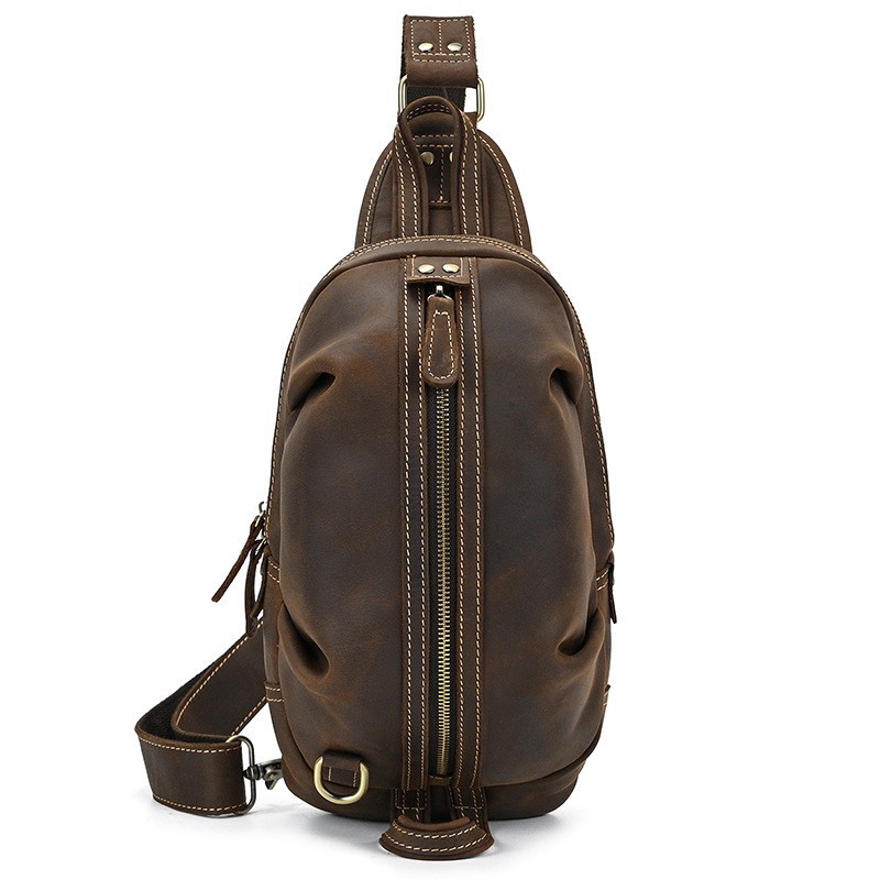 Fashion Design Luxury Men's Sl - Genuine Leather Backpack บทวิจารณ์และราคา