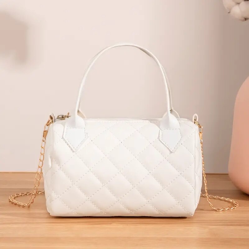 Crossbody Bags for Women Fashi - Chain Crossbody Quilted บทวิจารณ์และราคา