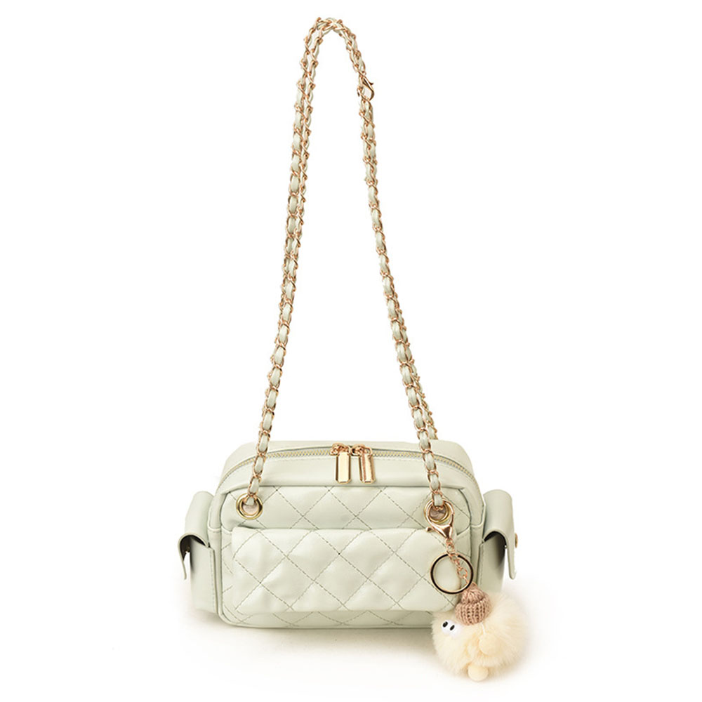 Quilted Pattern Chain Design C - Chain Crossbody Quilted บทวิจารณ์และราคา