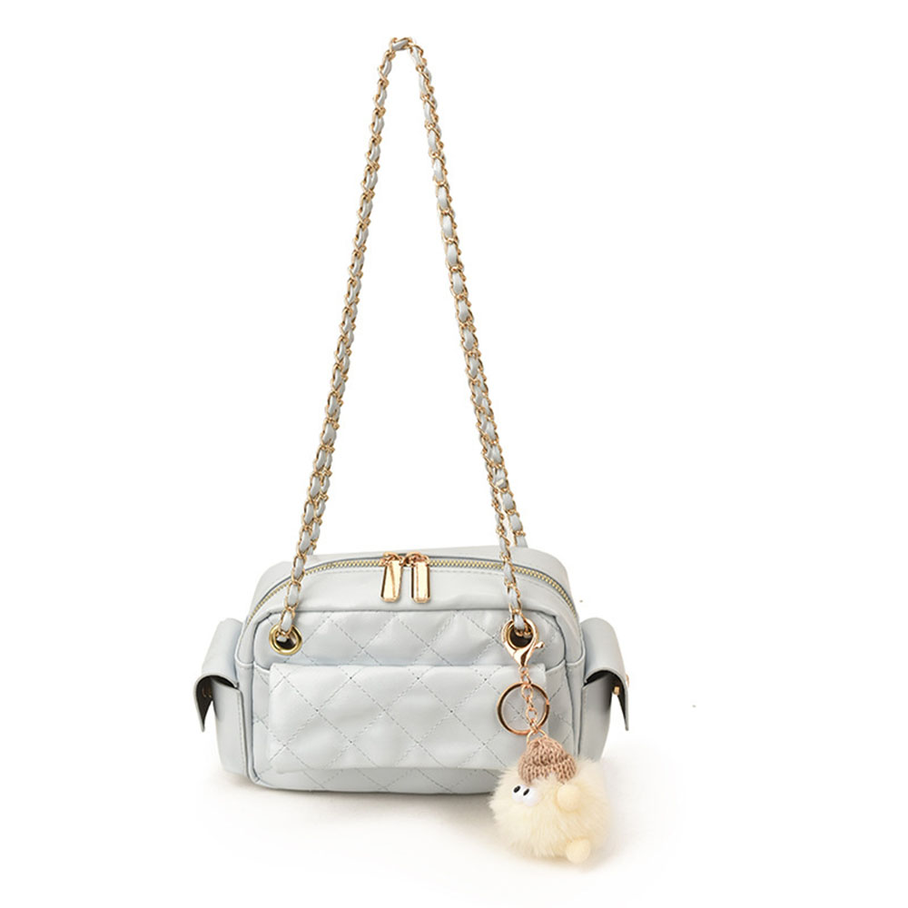 Quilted Pattern Chain Design C - Chain Crossbody Quilted บทวิจารณ์และราคา